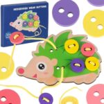 Mokomasis ežiukas "Prisiūk sagas" vaikams