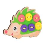 Mokomasis ežiukas "Prisiūk sagas" vaikams