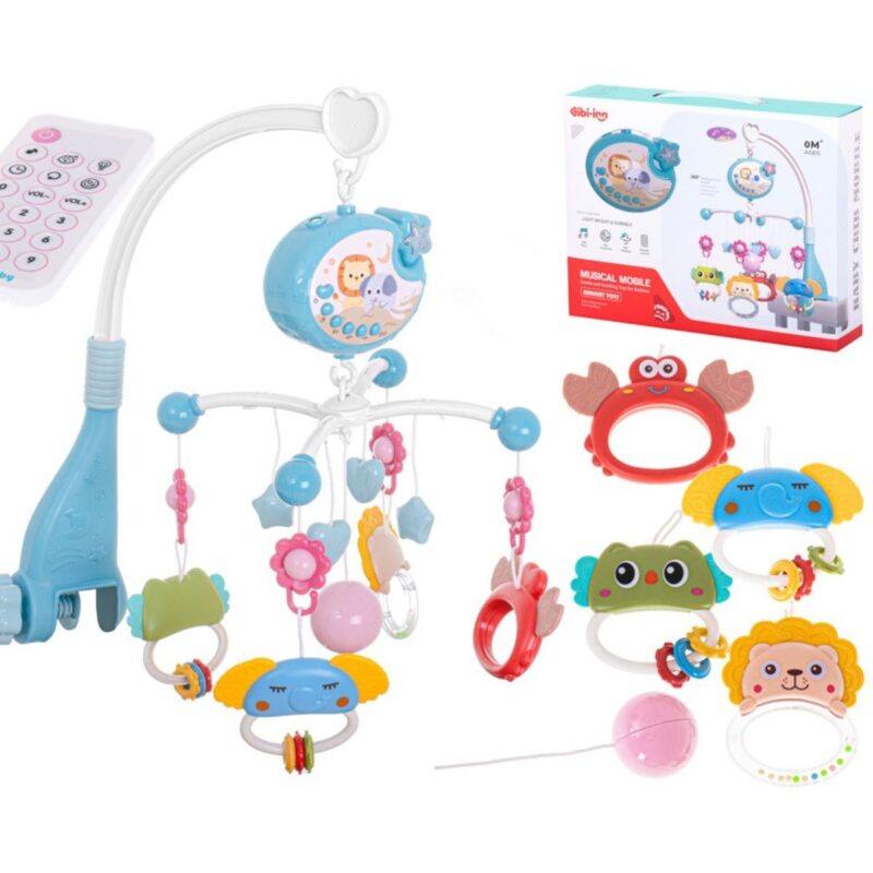 Pakabinama miego karuselė vaikams su valdymo pulteliu Pakabinama miego karuselė vaikams su valdymo pulteliu