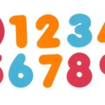 Prilimpantys vonios žaislai vaikams „Raidės ir skaičiai“