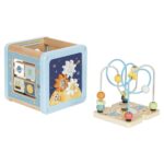 Medinis veiklos kubas-rūšiuotojas  „Kosmosas“ – Tooky Toy