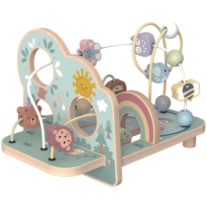 Medinis vėrimo labirintas vaikams „Miškas“ – Tooky Toy