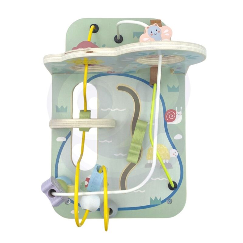 Medinis vėrimo labirintas vaikams „Miškas“ – Tooky Toy
