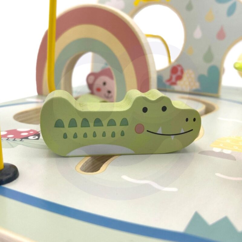 Medinis vėrimo labirintas vaikams „Miškas“ – Tooky Toy
