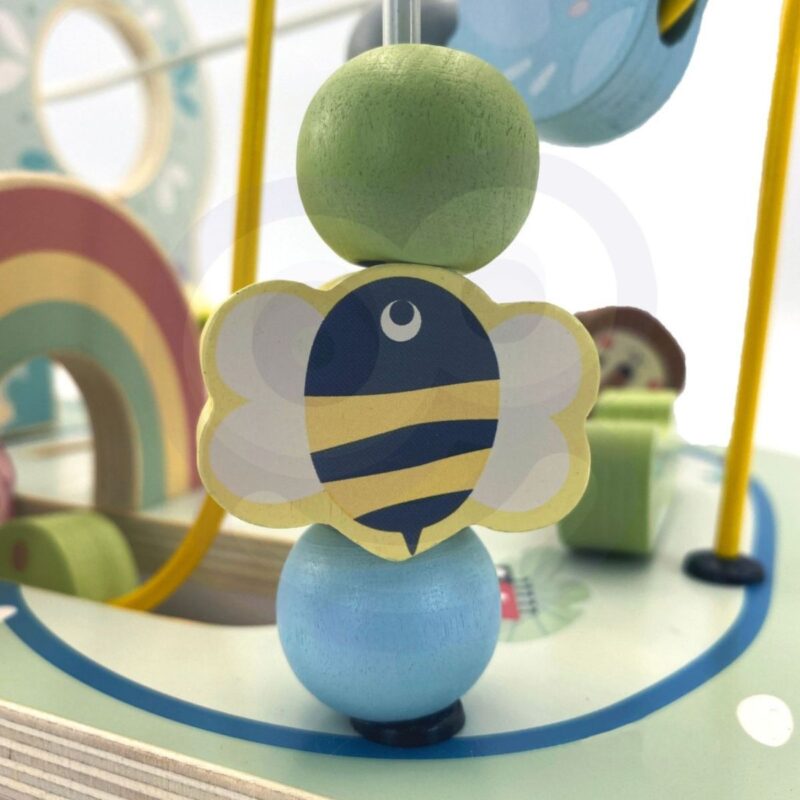 Medinis vėrimo labirintas vaikams „Miškas“ – Tooky Toy