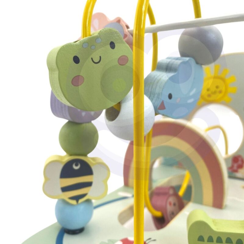 Medinis vėrimo labirintas vaikams „Miškas“ – Tooky Toy