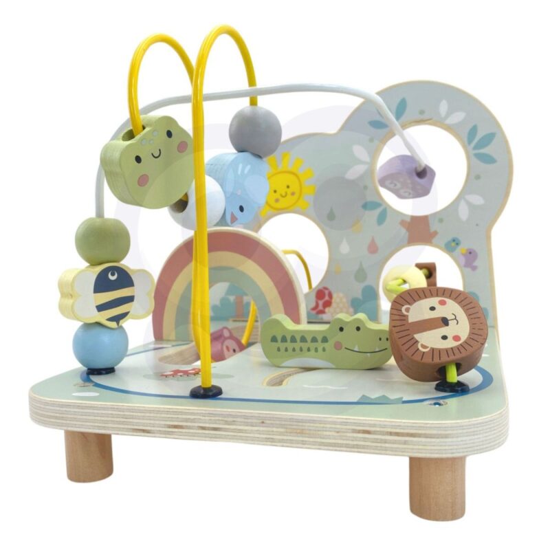 Medinis vėrimo labirintas vaikams „Miškas“ – Tooky Toy