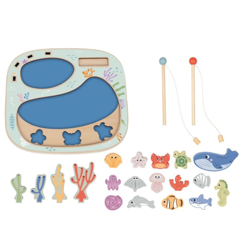 Montessori magnetinė dėlionė „Pagauk mane!“ nuo 3 metų.