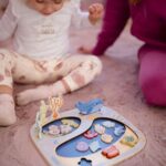 Montessori magnetinė dėlionė „Pagauk mane!“ nuo 3 metų.