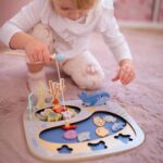 Montessori magnetinė dėlionė „Pagauk mane!“ nuo 3 metų.