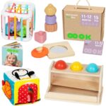 Montessori edukacinis 5in1 sensorinis rinkinys vaikams