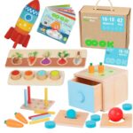 Montessori edukacinis 7in1 sensorinis rinkinys vaikams