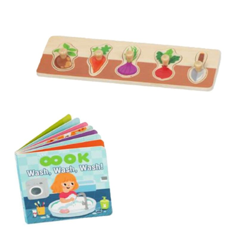 Montessori edukacinis 7in1 sensorinis rinkinys vaikams
