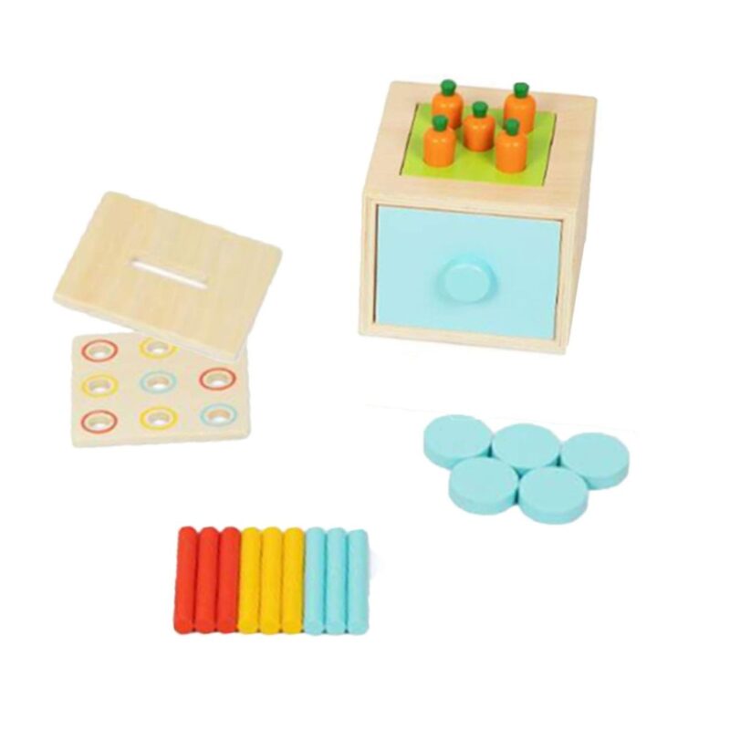 Montessori edukacinis 7in1 sensorinis rinkinys vaikams
