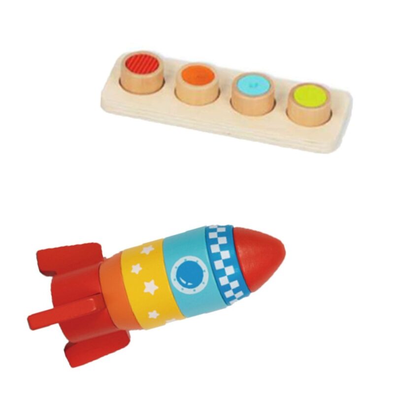 Montessori edukacinis 7in1 sensorinis rinkinys vaikams