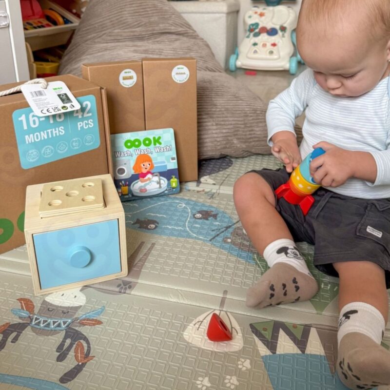 Montessori edukacinis 7in1 sensorinis rinkinys vaikams