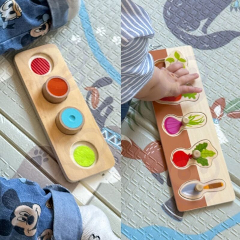 Montessori edukacinis 7in1 sensorinis rinkinys vaikams