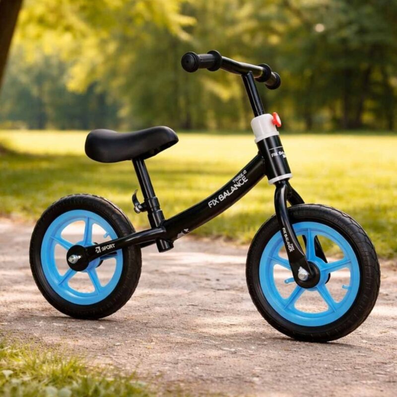 Balansinis dviratis vaikams, juodas – Trike Fix