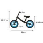 Balansinis dviratis vaikams, juodas – Trike Fix