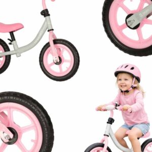 Balansinis dviratis vaikams, rožinis – Trike Fix