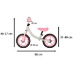 Balansinis dviratis vaikams, rožinis – Trike Fix