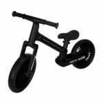 Balansinis dviratis su LED vaikams nuo 2 metų, juodas