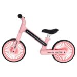 Balansinis dviratis su LED vaikams nuo 2 metų, rožinis