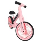 Balansinis dviratis su LED vaikams nuo 2 metų, rožinis