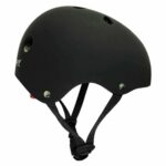 Reguliuojamas šalmas vaikams nuo 2 metų, 55-58cm, juodas