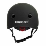 Reguliuojamas šalmas vaikams nuo 2 metų, 55-58cm, juodas