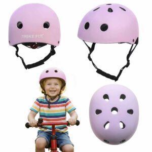 Reguliuojamas šalmas vaikams nuo 2 metų, violetinis