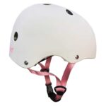 Reguliuojamas šalmas vaikams nuo 2 metų, baltas