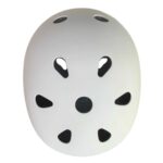 Reguliuojamas šalmas vaikams nuo 2 metų, baltas