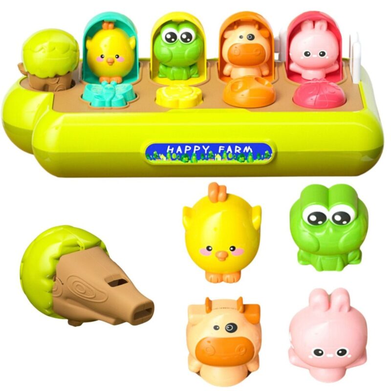 Interaktyvus žaislas mažyliams „Happy Farm“ – Woopie Baby