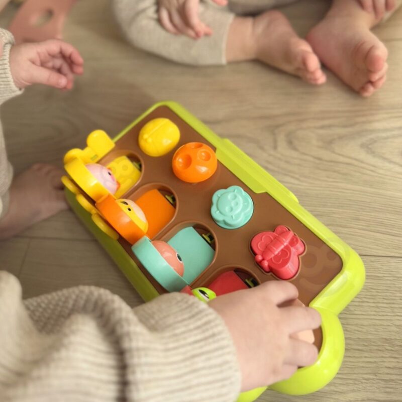 Interaktyvus žaislas mažyliams „Happy Farm“ – Woopie Baby