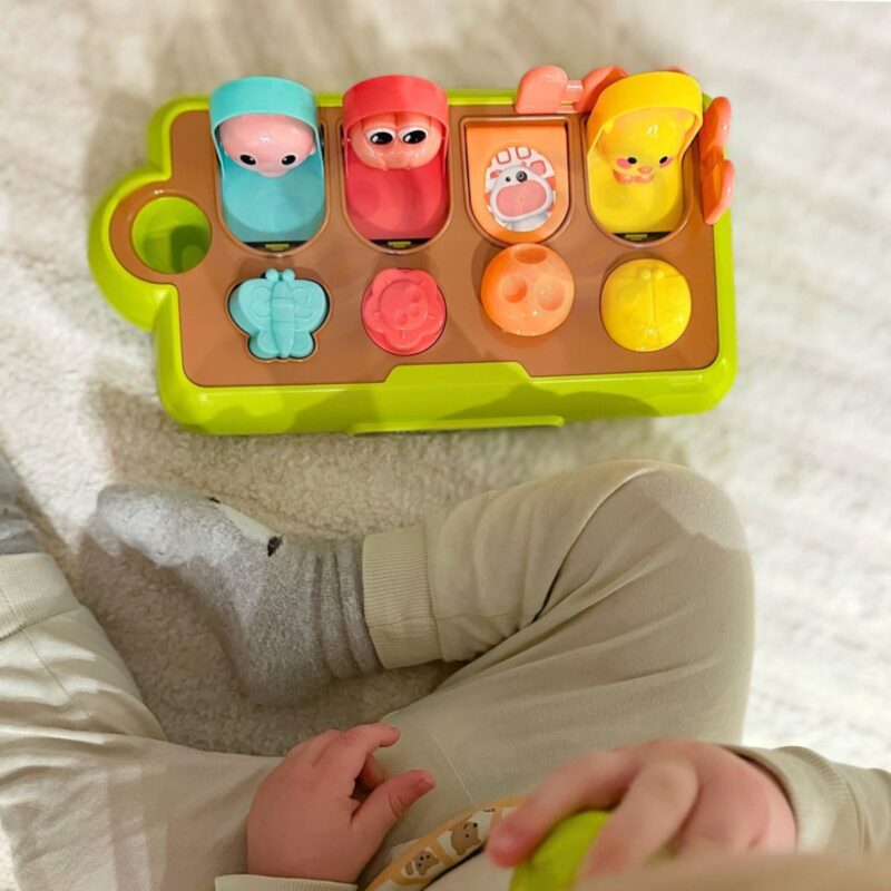 Interaktyvus žaislas mažyliams „Happy Farm“ – Woopie Baby
