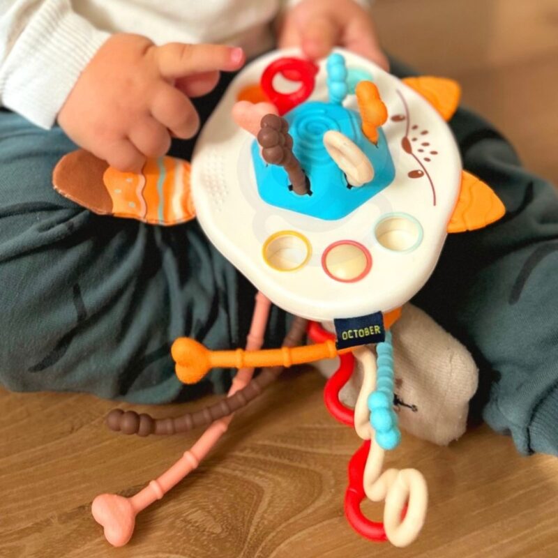 Montessori žaislas - kramtukas kūdikiams "Lapė"