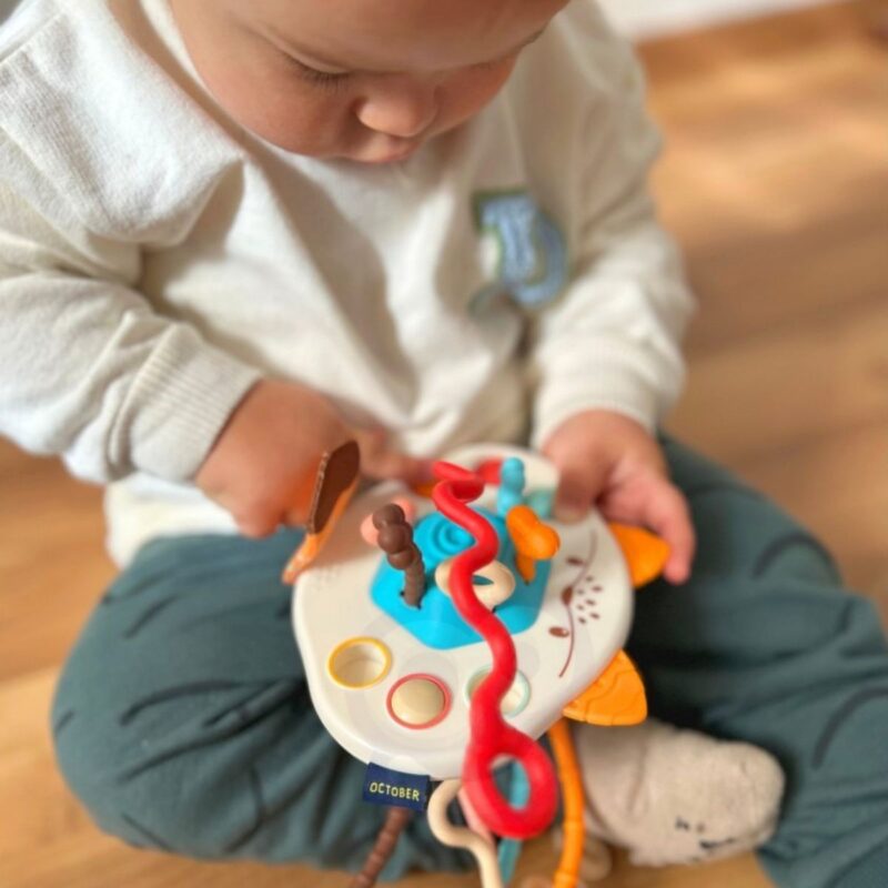 Montessori žaislas - kramtukas kūdikiams "Lapė"