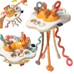 Sensorinis žaislas-kramtukas kūdikiams "Ufo" – Woopie Baby