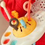 Sensorinis žaislas-kramtukas kūdikiams "Ufo" – Woopie Baby