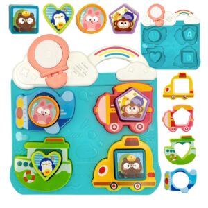 Muzikinė dėlionė vaikams "Transportas" – Woopie Baby