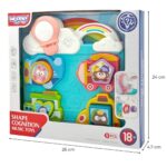 Muzikinė dėlionė vaikams "Transportas" – Woopie Baby