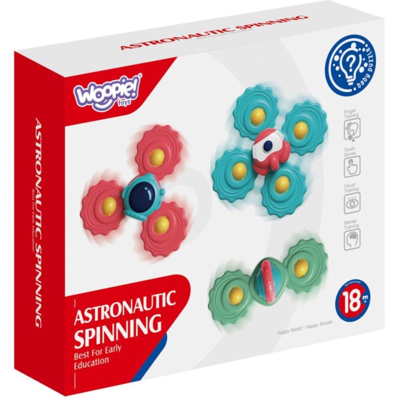 Spineriai - suktukai vaikams "Astronautai" – Woopie Baby