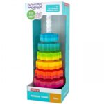Sukamasis vaivorykštės bokštas WOOPIE BABY vaikams