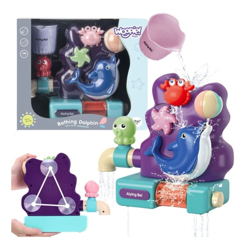 Vandens žaislas kūdikiams nuo 18 mėnesių „Delfinas“
