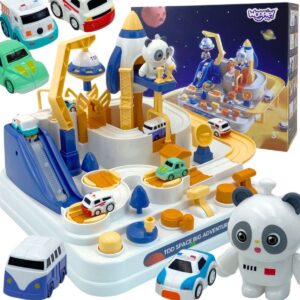 Interaktyvioji automobilių trasa „Pandos nuotykiai kosmose“