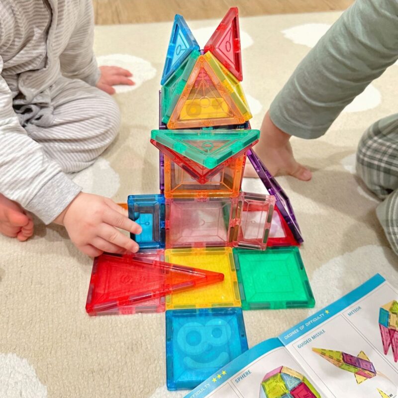 Montessori 3D magnetinis konstruktorius vaikams nuo 3 metų