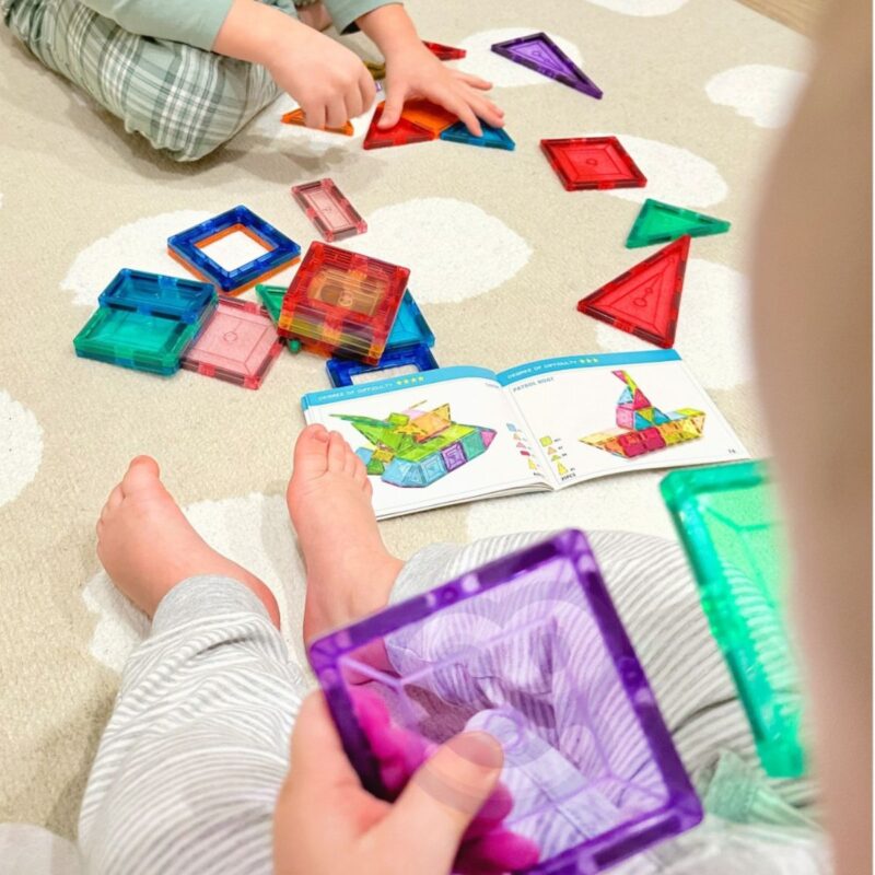 Montessori 3D magnetinis konstruktorius vaikams nuo 3 metų