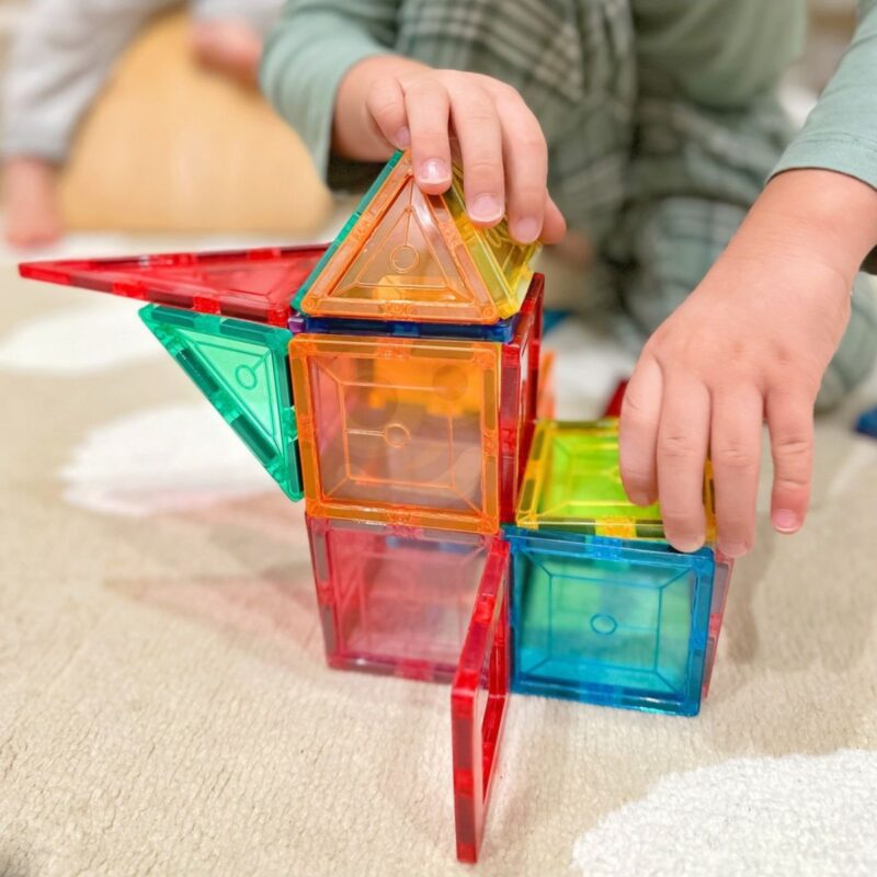 Montessori 3D magnetinis konstruktorius vaikams nuo 3 metų