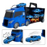 Sunkvežimio-transporterio rinkinys su gaisrinės automobiliai